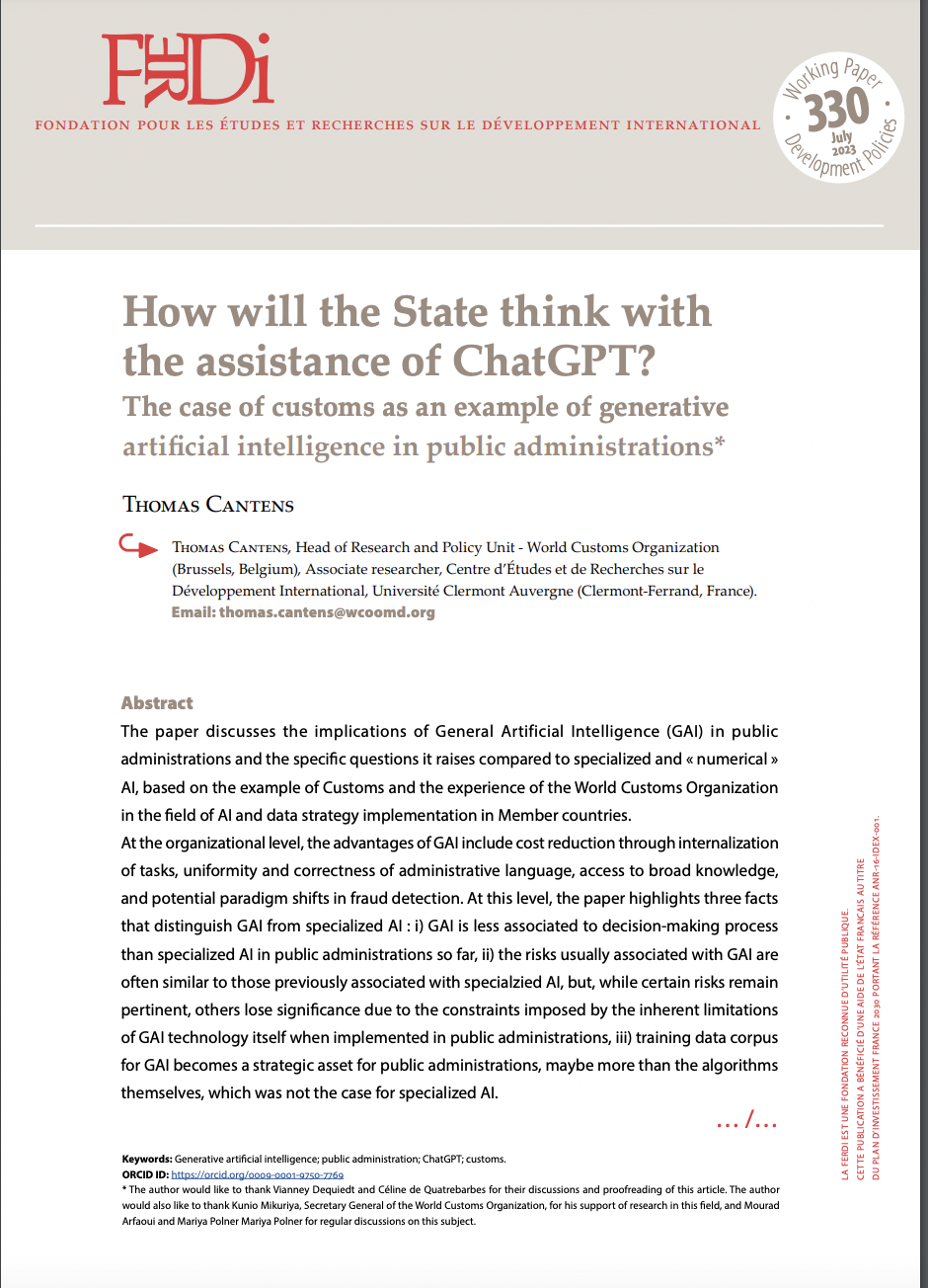 How will the State think with the assistance of ChatGPT?